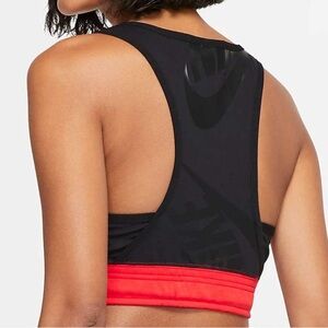 Nike Sportswear Tech Fleece Women's Tank Crop Top Red Black Size XL